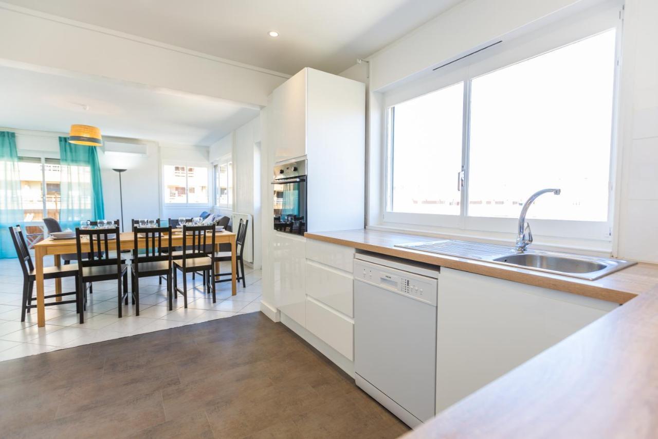 Superbe 100M2 - 2 Balcons - Proche Gare - Climatise Appartement Marseilles Buitenkant foto